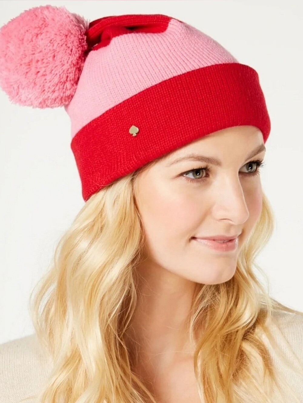 Kate Spade Color Block Beanie